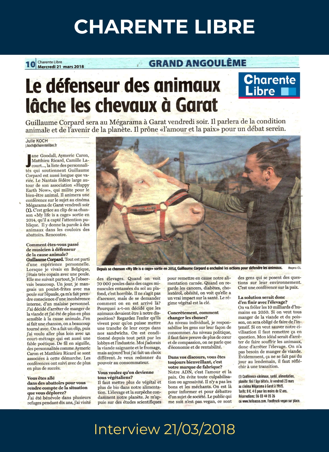 Charente Libre 2018
